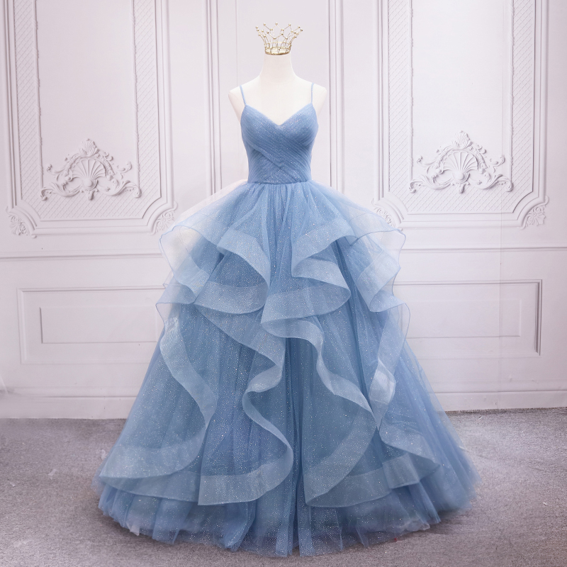 Robe De Princesse Bleu Adulte Princesse Enchant e