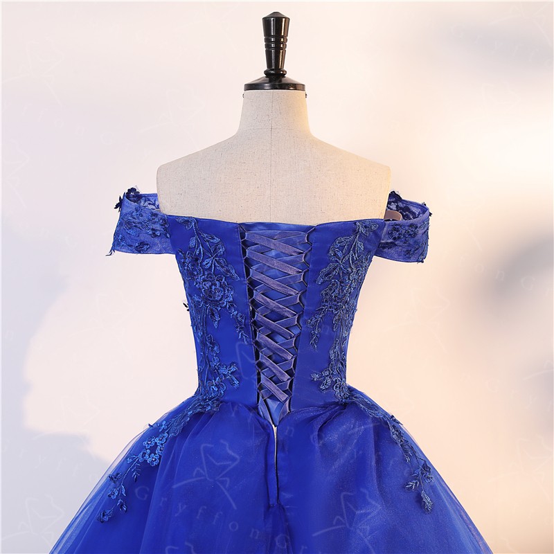 Robe De Princesse Bleu Roi