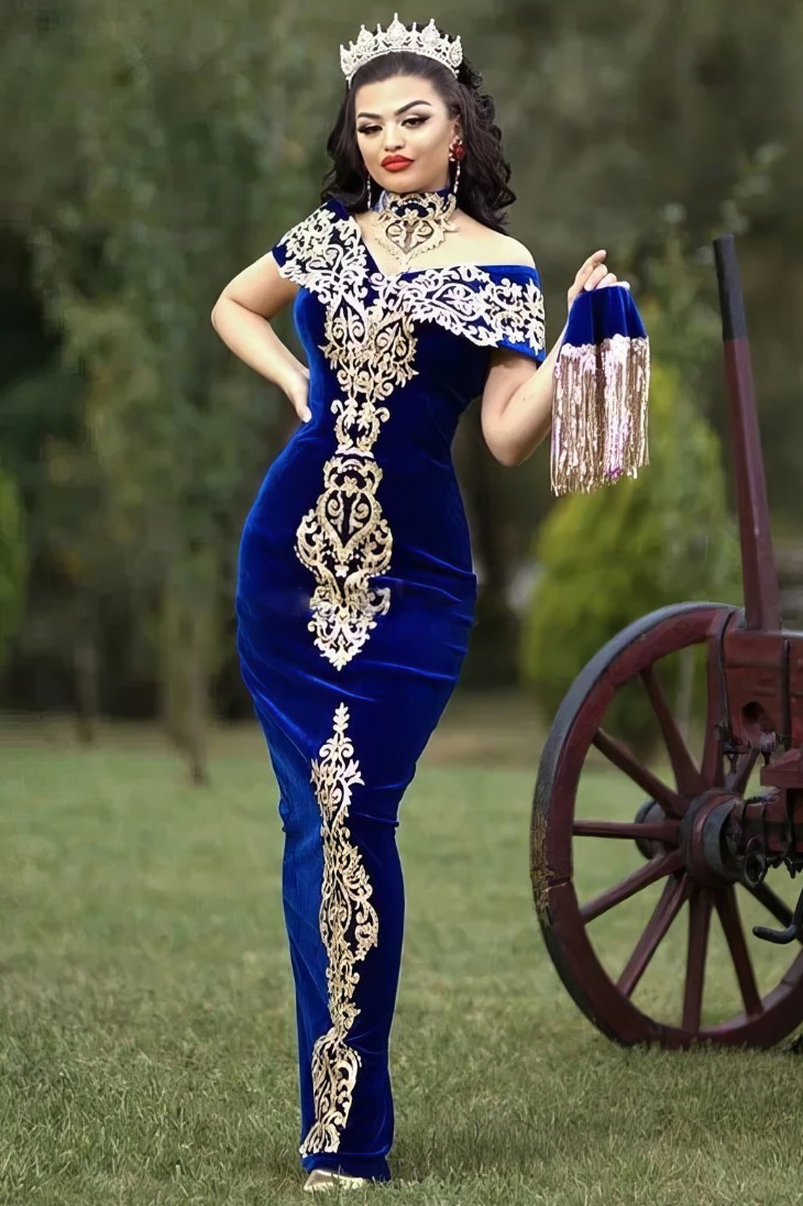 Robe Princesse Bleue Orientale – Soraya
