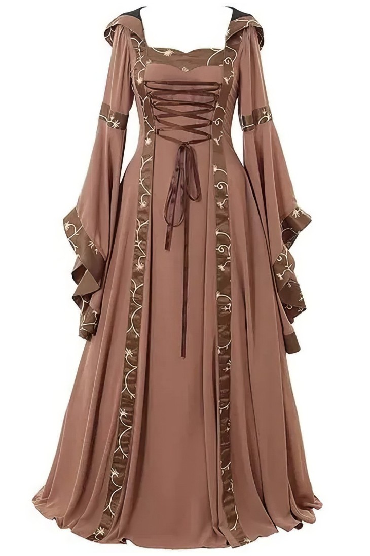 Robe Princesse Médiévale Adulte à Lacets – Gwendoline